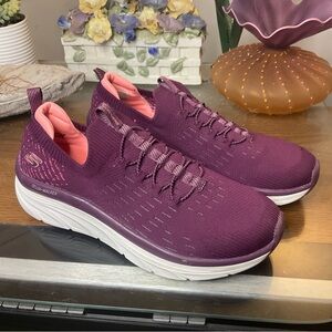 SKECHERS WOMENS D’LUX WALKER-STAR STUNNER SNEAKERS 10